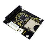 การ์ดอะแดปเตอร์ SD/SDHC/MMC เป็น IDE ตัวผู้ 40 พิน ขนาด 3.5 นิ้ว, SD เป็น IDE ตัวผู้ 40 พิน