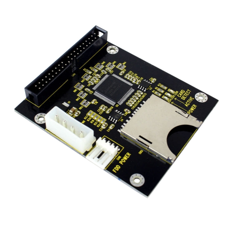 การ์ดอะแดปเตอร์ SD/SDHC/MMC เป็น IDE ตัวผู้ 40 พิน ขนาด 3.5 นิ้ว, SD เป็น IDE ตัวผู้ 40 พิน