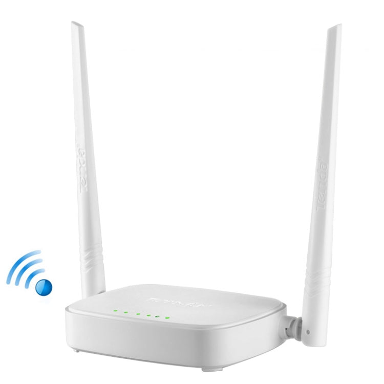 เราเตอร์ไร้สาย Tenda N301 N300 ติดตั้งง่าย ความเร็วสูงสุด 300Mbps, รุ่น N301