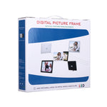 12.0 Inch LED Display Multi-media Digital Photo Frame with Holder / Music & Movie Player / Remote Control Function, Support USB / SD, Built in Stereo Speaker, 12.0 Inch