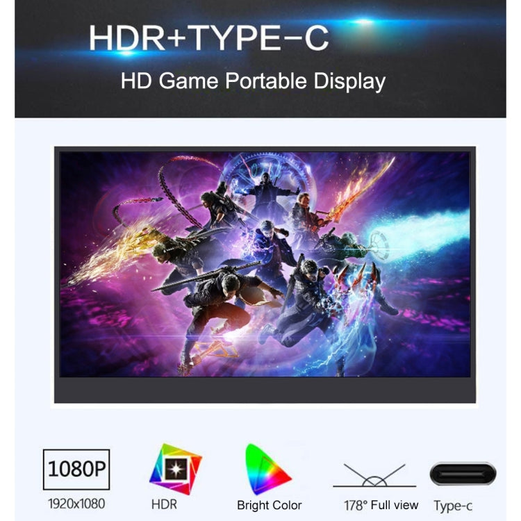 จอแสดงผล LED พกพาขนาด 15.6 นิ้ว ความละเอียด 1080P รองรับ HDR, 15.6 นิ้ว 1080P