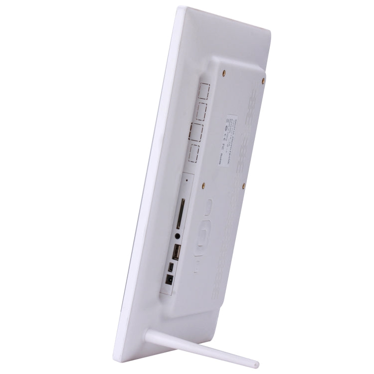 กรอบรูปดิจิทัล LED ขนาด 13 นิ้ว พร้อมรีโมทคอนโทรล เครื่องเล่น MP3 / MP4 / ภาพยนตร์ รองรับการเชื่อมต่อ USB / การ์ด SD ลำโพงสเตอริโอในตัว ขนาด 13 นิ้ว