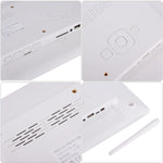 กรอบรูปดิจิทัล LED ขนาด 13 นิ้ว พร้อมรีโมทคอนโทรล เครื่องเล่น MP3 / MP4 / ภาพยนตร์ รองรับการเชื่อมต่อ USB / การ์ด SD ลำโพงสเตอริโอในตัว ขนาด 13 นิ้ว