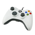 จอยสติ๊กเกมแพดมีสาย USB 2.0 สำหรับ XBOX360, เสียบแล้วเล่น, ความยาวสาย: 2.5 ม., สำหรับ XBOX360, สำหรับ XBOX360 (สีดำ)