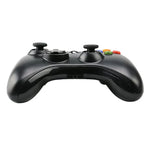จอยสติ๊กเกมแพดมีสาย USB 2.0 สำหรับ XBOX360, เสียบแล้วเล่น, ความยาวสาย: 2.5 ม., สำหรับ XBOX360, สำหรับ XBOX360 (สีดำ)