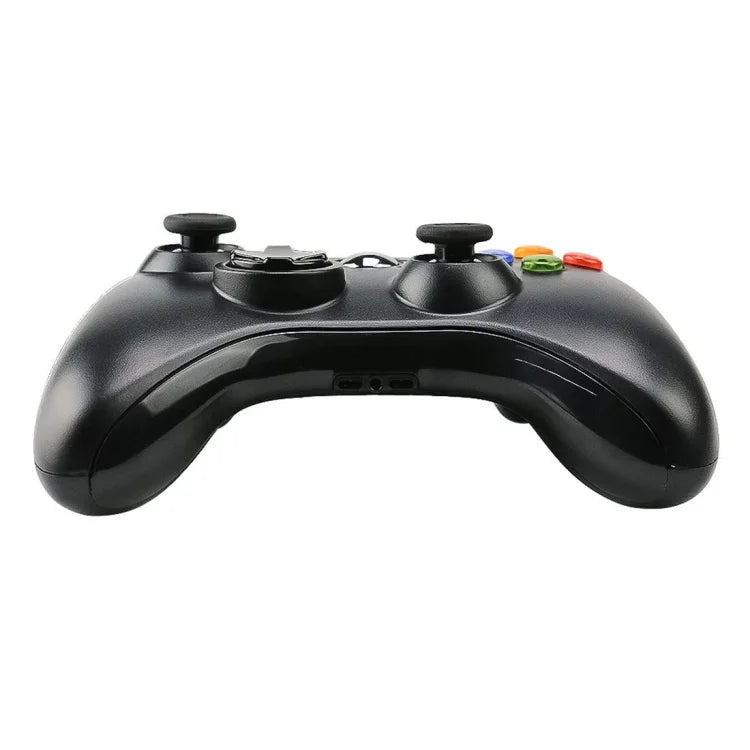 จอยสติ๊กเกมแพดมีสาย USB 2.0 สำหรับ XBOX360, เสียบแล้วเล่น, ความยาวสาย: 2.5 ม., สำหรับ XBOX360, สำหรับ XBOX360 (สีดำ)