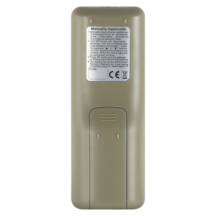 รีโมทคอนโทรลเครื่องปรับอากาศอเนกประสงค์ Chunghop (K-1038E), K-1038E