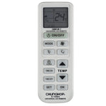 รีโมทคอนโทรลเครื่องปรับอากาศอเนกประสงค์ Chunghop (K-108ES), K-108ES
