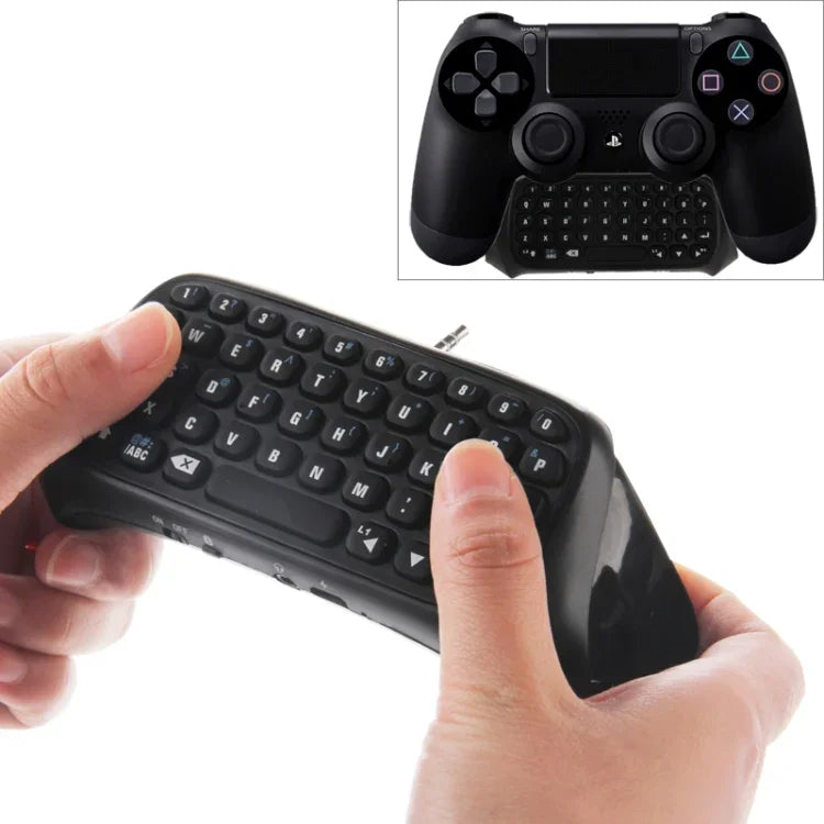 คีย์บอร์ดบลูทูธ 3.0 สำหรับจอยสติ๊ก PlayStation 4 PS4, TP4-008