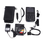 SATLINK WS6906 เครื่องวัดดาวเทียมดิจิตอลพกพาหน้าจอสี LCD ขนาด 3.5 นิ้ว, WS6906