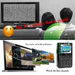 SATLINK WS6906 เครื่องวัดดาวเทียมดิจิตอลพกพาหน้าจอสี LCD ขนาด 3.5 นิ้ว, WS6906