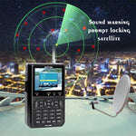 SATLINK WS6906 เครื่องวัดดาวเทียมดิจิตอลพกพาหน้าจอสี LCD ขนาด 3.5 นิ้ว, WS6906