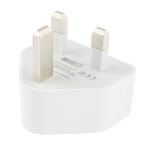อะแดปเตอร์ชาร์จ USB สองพอร์ต 5V 2.1A พร้อมปลั๊ก UK