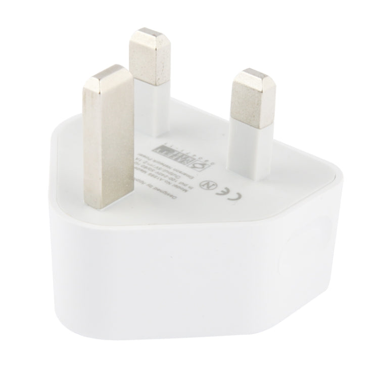 อะแดปเตอร์ชาร์จ USB สองพอร์ต 5V 2.1A พร้อมปลั๊ก UK