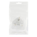 อะแดปเตอร์ชาร์จ USB สองพอร์ต 5V 2.1A พร้อมปลั๊ก UK
