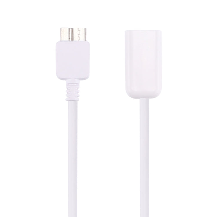 สายแปลง Micro USB 3.0 ตัวผู้เป็น USB 2.0 ตัวเมีย OTG ความยาว 21 ซม.