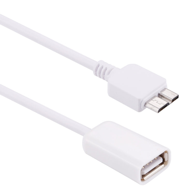 สายแปลง Micro USB 3.0 ตัวผู้เป็น USB 2.0 ตัวเมีย OTG ความยาว 21 ซม.