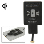 ตัวรับชาร์จไร้สายสำหรับ QI, ใช้ได้กับโทรศัพท์ Micro USB ทุกชนิด