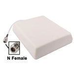 เสาอากาศแผงติดผนัง 8dBi ความถี่ 800~960/1710~2500MHZ, ขั้วต่อ N Female