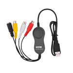 Ezcap USB 2.0 จับภาพวิดีโอ รองรับรูปแบบบันทึก MPEG 2 ระบบทีวี: PAL / NTSC