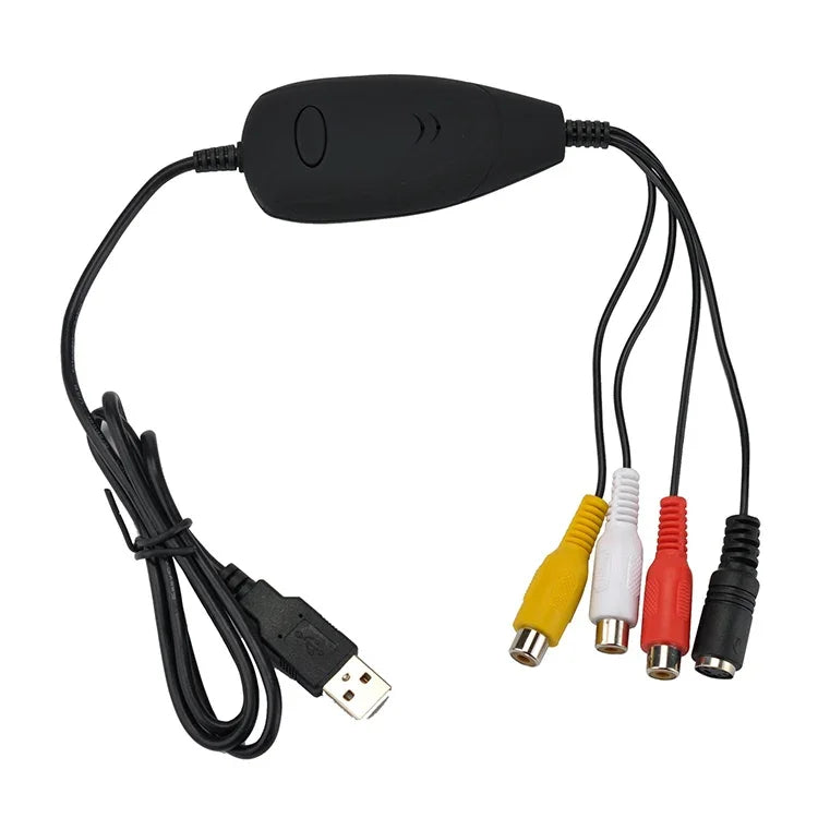 Ezcap USB 2.0 จับภาพวิดีโอ รองรับรูปแบบบันทึก MPEG 2 ระบบทีวี: PAL / NTSC
