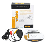 Ezcap USB 2.0 จับภาพวิดีโอ รองรับรูปแบบบันทึก MPEG 2 ระบบทีวี: PAL / NTSC