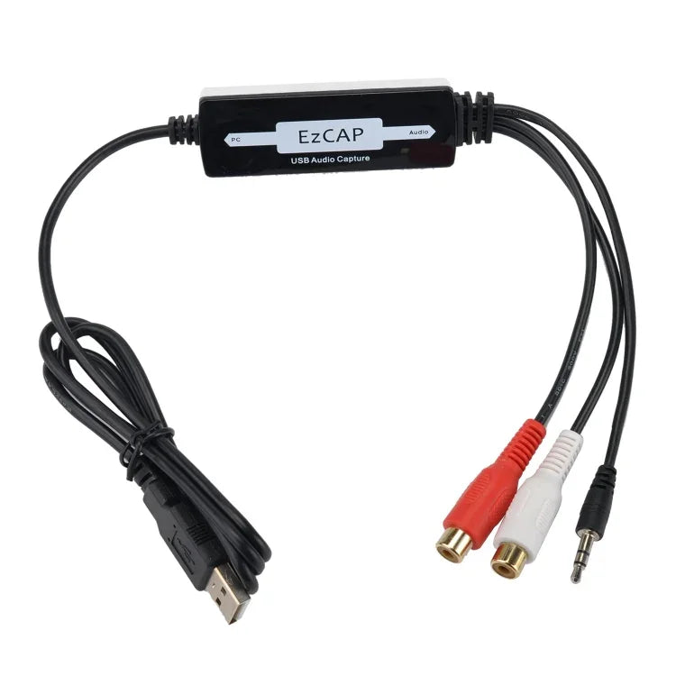 Ezcap216 จับเสียง USB รูปแบบบันทึก: Wave / MP3