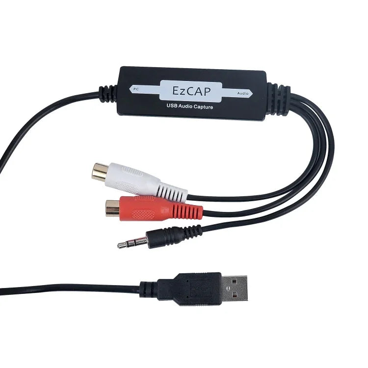 Ezcap216 จับเสียง USB รูปแบบบันทึก: Wave / MP3