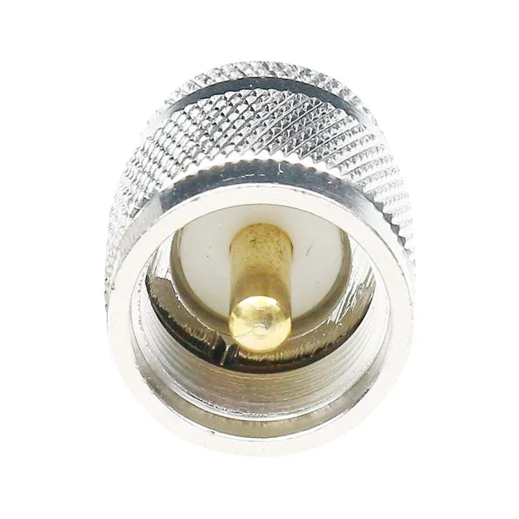 อะแดปเตอร์ขั้วต่อ UHF ตัวผู้เป็น Mini UHF ตัวเมีย สำหรับสายโคแอกเชียล RF, UHF ตัวผู้เป็น Mini UHF ตัวเมีย