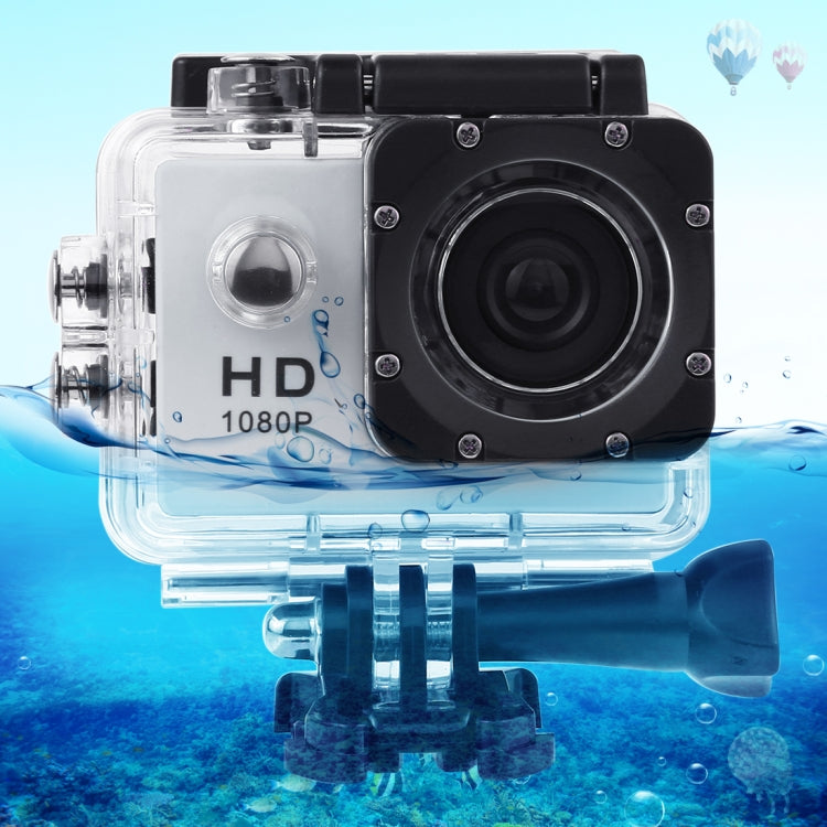 กล้องกีฬาพร้อมจอ LCD 1.5 นิ้ว SJ4000 Full HD 1080P พร้อมเคสกันน้ำ เซนเซอร์ CMOS 12.0 ล้านพิกเซล กันน้ำลึก 30 เมตร