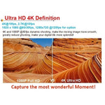 H9 กล้องกีฬา WiFi หน้าจอ LCD 2 นิ้ว 4K Ultra HD1080P 12MP, เลนส์มุมกว้าง 170 องศา, กันน้ำลึก 30 เมตร, H9 4K (สีดำ)