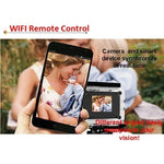 H9 กล้องกีฬา WiFi หน้าจอ LCD 2 นิ้ว 4K Ultra HD1080P 12MP, เลนส์มุมกว้าง 170 องศา, กันน้ำลึก 30 เมตร, H9 4K (สีดำ)