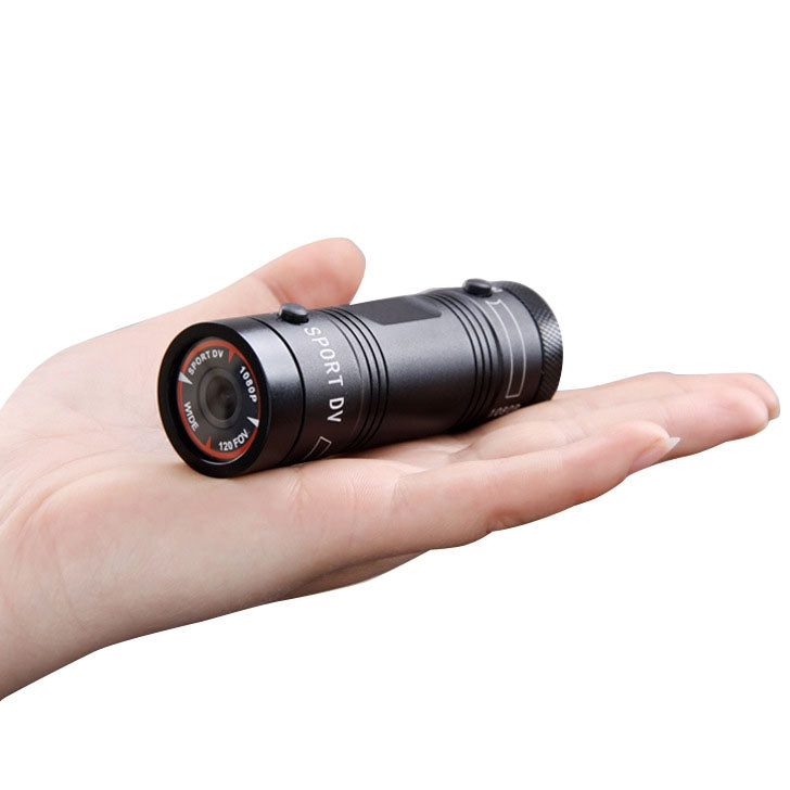 กล้องหมวกกันน็อค F9 Full HD 1080P สำหรับกีฬา รองรับการ์ด TF เลนส์มุมกว้าง 120 องศา