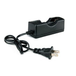 ที่ชาร์จแบตเตอรี่สำหรับ 18650, เอาต์พุต: 4.2V/650mA, ปลั๊ก US, 650mA พร้อมสาย