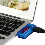เครื่องวัดแรงดันไฟฟ้าและกระแสชาร์จ USB สำหรับโทรศัพท์มือถือ/แท็บเล็ต รุ่น USB Voltage-KW-201