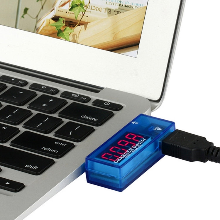 เครื่องวัดแรงดันไฟฟ้าและกระแสชาร์จ USB สำหรับโทรศัพท์มือถือ/แท็บเล็ต รุ่น USB Voltage-KW-201