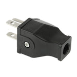 อะแดปเตอร์ปลั๊กไฟเดินทางสากลแบบชาย US Plug