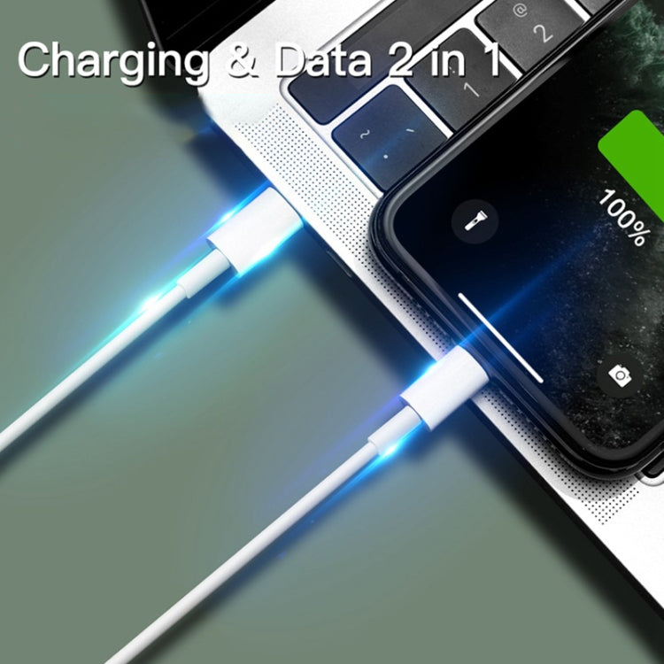 สายข้อมูล USB-C / Type-C 3.1 ตัวผู้เป็น 8 พิน ตัวผู้ ความยาวสาย 1 เมตร
