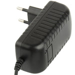 อะแดปเตอร์ไฟฟ้าคุณภาพสูง AC 100-240V เป็น DC 12V 2A ปลายสาย 5.5 x 2.1 มม. สายยาว 1 เมตร ปลั๊ก EU และ US