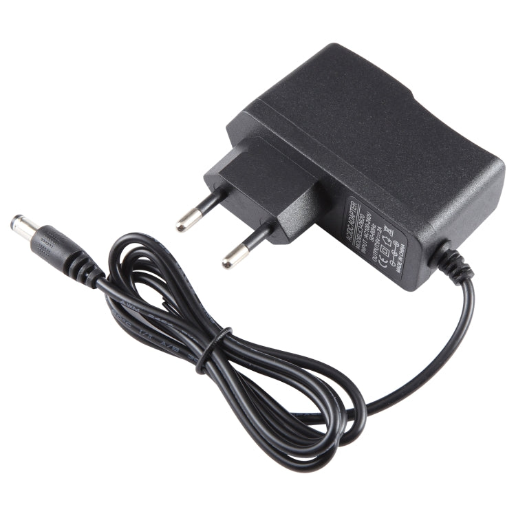อะแดปเตอร์ปลั๊ก EU AC 100-240V เป็น DC 6V 2A ปลายสาย 5.5 x 2.1 มม. สายยาว 1.1 เมตร
