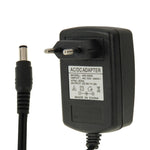 อะแดปเตอร์ไฟฟ้าคุณภาพสูง EU Plug AC 100-240V เป็น DC 9V 2A, หัวเสียบ: 5.5 x 2.1 มม., ความยาวสาย: 1 ม., EU Plug DC 9V 2A