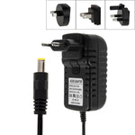 อะแดปเตอร์ไฟฟ้า 4 in 1 EU Plug + US Plug + UK Plug + AU Plug AC 100-240V เป็น DC 12V 3A, หัวเสียบ: 5.5 x 2.1 มม., ความยาวสาย: ประมาณ 1.2 ม., EU+US+UK+AU Plug