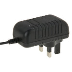 อะแดปเตอร์ไฟฟ้า UK Plug AC 100-240V เป็น DC 12V 1A, หัวเสียบ: 5.5 x 2.1 มม., ความยาวสาย: ประมาณ 90 ซม., DC 12V 1A, UK Plug