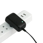 อะแดปเตอร์ไฟฟ้า UK Plug AC 100-240V เป็น DC 12V 1A, หัวเสียบ: 5.5 x 2.1 มม., ความยาวสาย: ประมาณ 90 ซม., DC 12V 1A, UK Plug