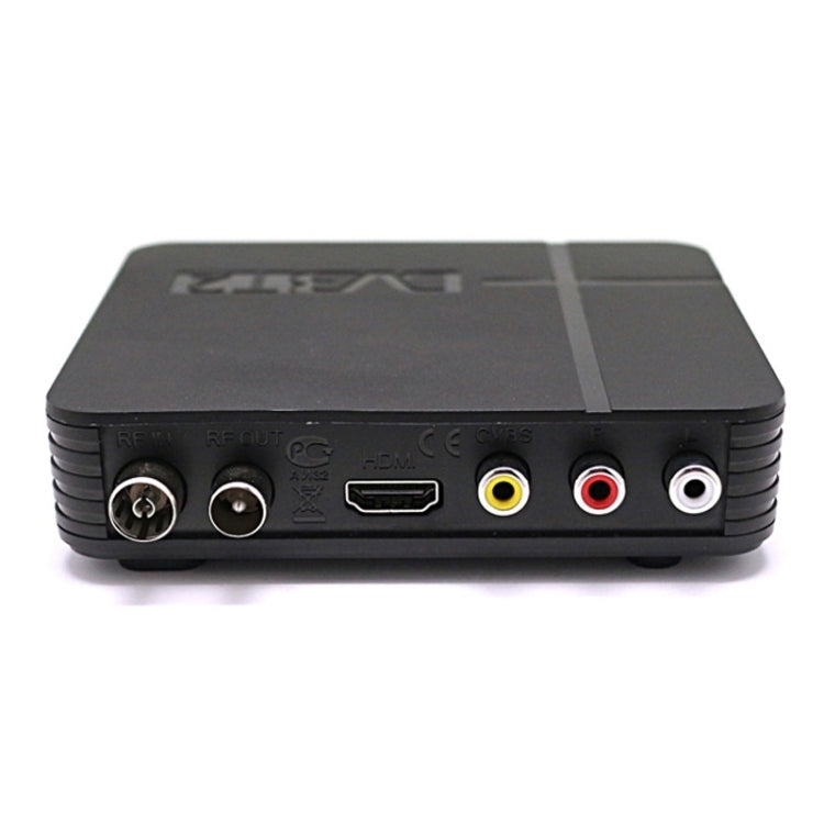 กล่องรับสัญญาณดิจิตอลภาคพื้นดิน HD DVB-T2 ขนาดเล็ก รองรับ USB / HDMI / MPEG4 / H.264