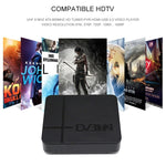 กล่องรับสัญญาณดิจิตอลภาคพื้นดิน HD DVB-T2 ขนาดเล็ก รองรับ USB / HDMI / MPEG4 / H.264