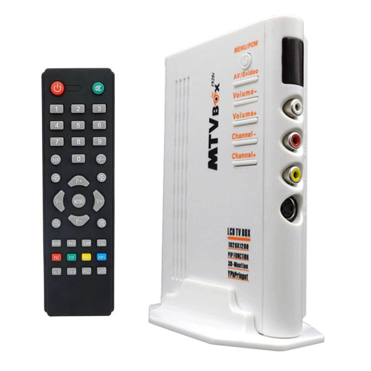 กล่องทีวี LCD HD พร้อมรีโมทคอนโทรล, ทีวี (PAL-BG+PAL-DK)
