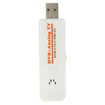 แท่งทีวีดิจิทัล USB 2.0 โมดูลคู่ขนาดเล็ก, รองรับ FM + AV + DVB-T / T2 / C, DVB-T/T2/C