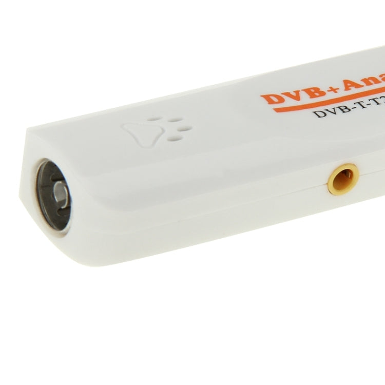แท่งทีวีดิจิทัล USB 2.0 โมดูลคู่ขนาดเล็ก, รองรับ FM + AV + DVB-T / T2 / C, DVB-T/T2/C
