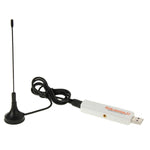 แท่งทีวีดิจิทัล USB 2.0 โมดูลคู่ขนาดเล็ก, รองรับ FM + AV + DVB-T / T2 / C, DVB-T/T2/C